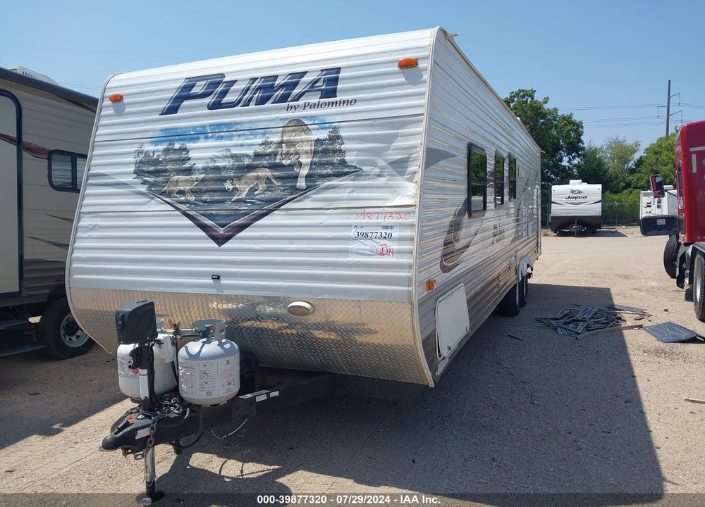 2011 PALOMINO PUMA 27-KFQ VIN: 4X4TPUC26BP034025