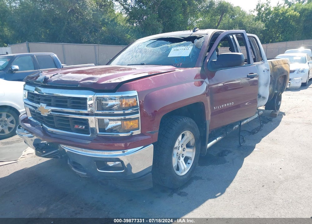 2014 CHEVROLET SILVERADO 1500 2LT VIN: 3GCUKREC9EG248236