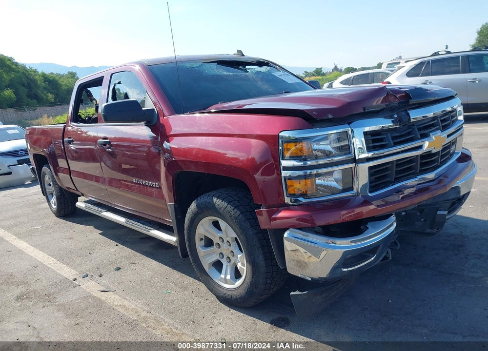 2014 CHEVROLET SILVERADO 1500 2LT VIN: 3GCUKREC9EG248236