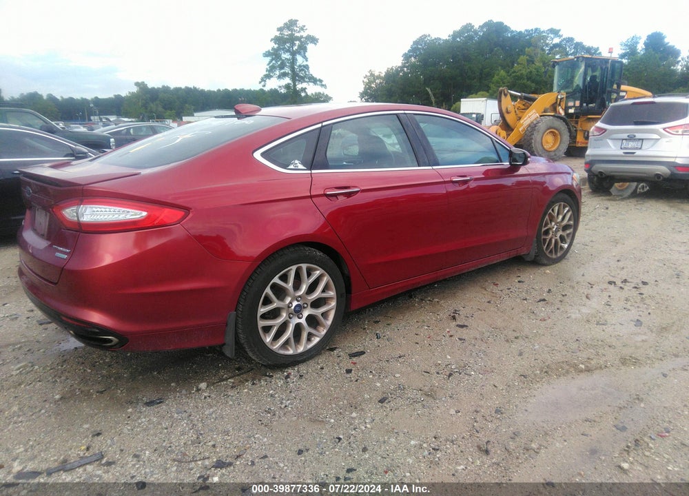 2013 FORD FUSION TITANIUM VIN: 3FA6P0K90DR315345