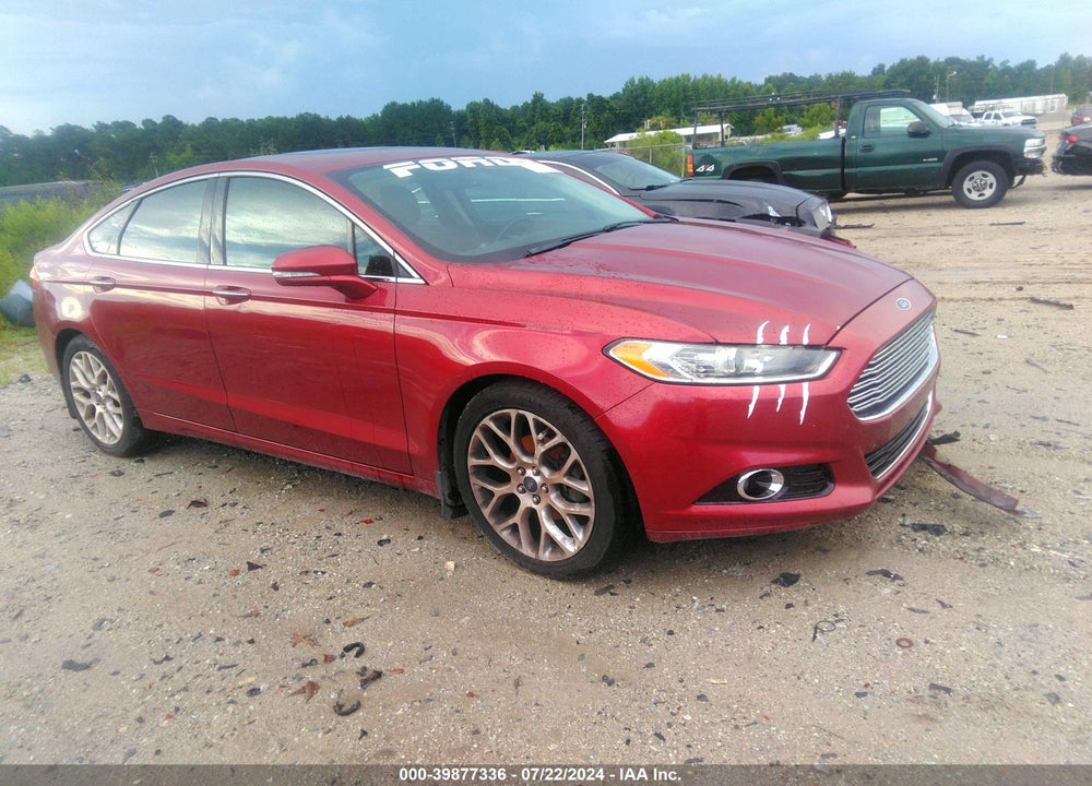 2013 FORD FUSION TITANIUM VIN: 3FA6P0K90DR315345