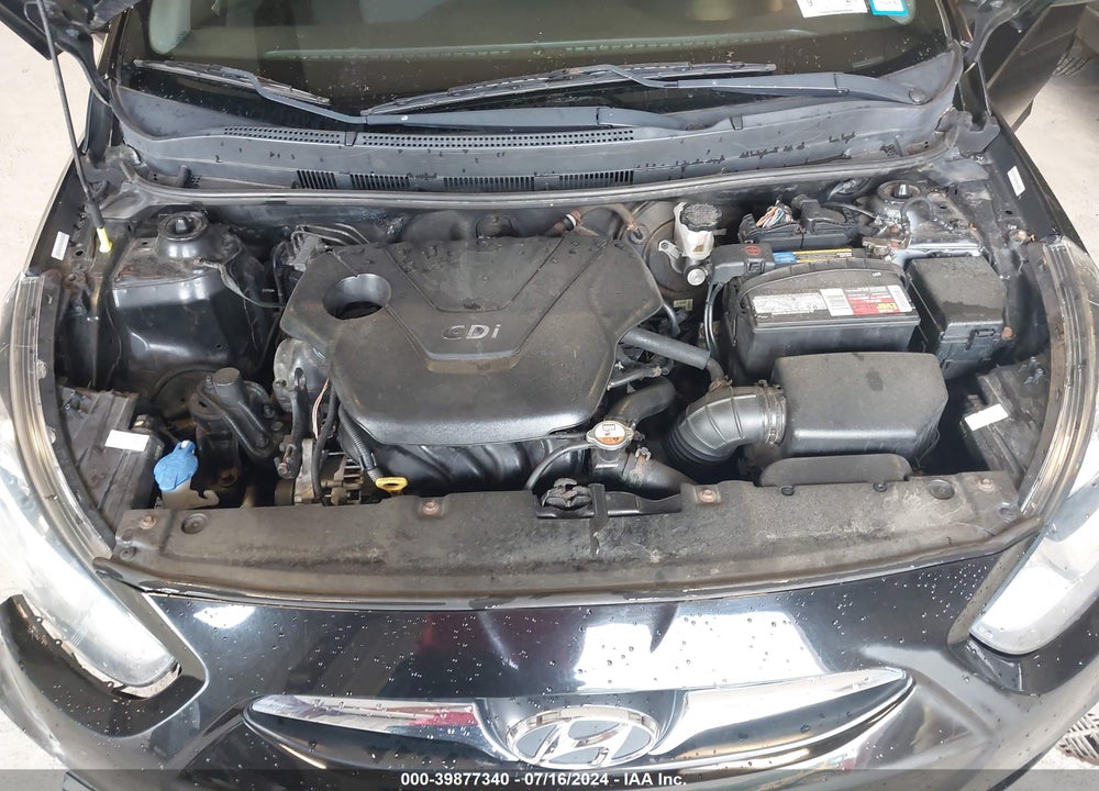 2013 HYUNDAI ACCENT GS VIN: KMHCT5AE6DU081303