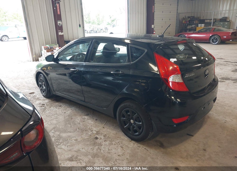 2013 HYUNDAI ACCENT GS VIN: KMHCT5AE6DU081303