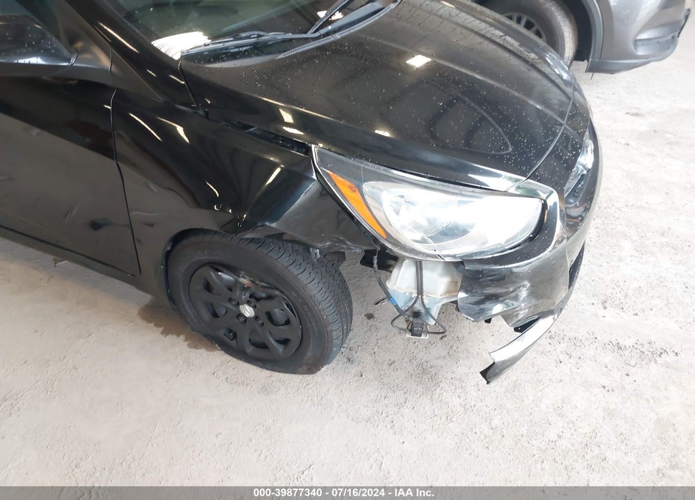 2013 HYUNDAI ACCENT GS VIN: KMHCT5AE6DU081303