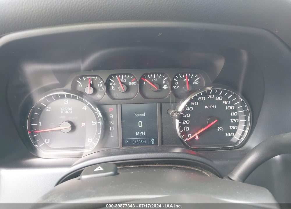 2017 CHEVROLET SILVERADO 1500 CUSTOM VIN: 1GCVKPEH3HZ370258
