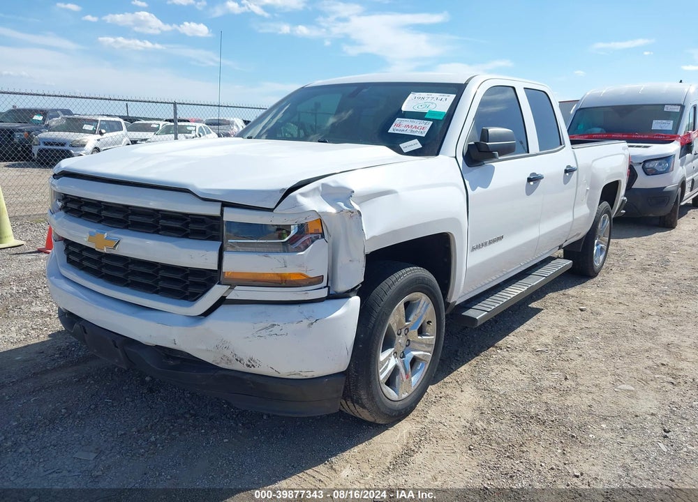 2017 CHEVROLET SILVERADO 1500 CUSTOM VIN: 1GCVKPEH3HZ370258