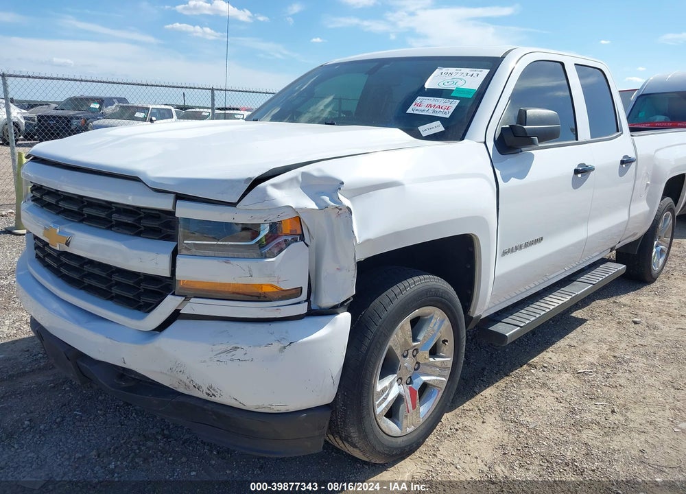 2017 CHEVROLET SILVERADO 1500 CUSTOM VIN: 1GCVKPEH3HZ370258