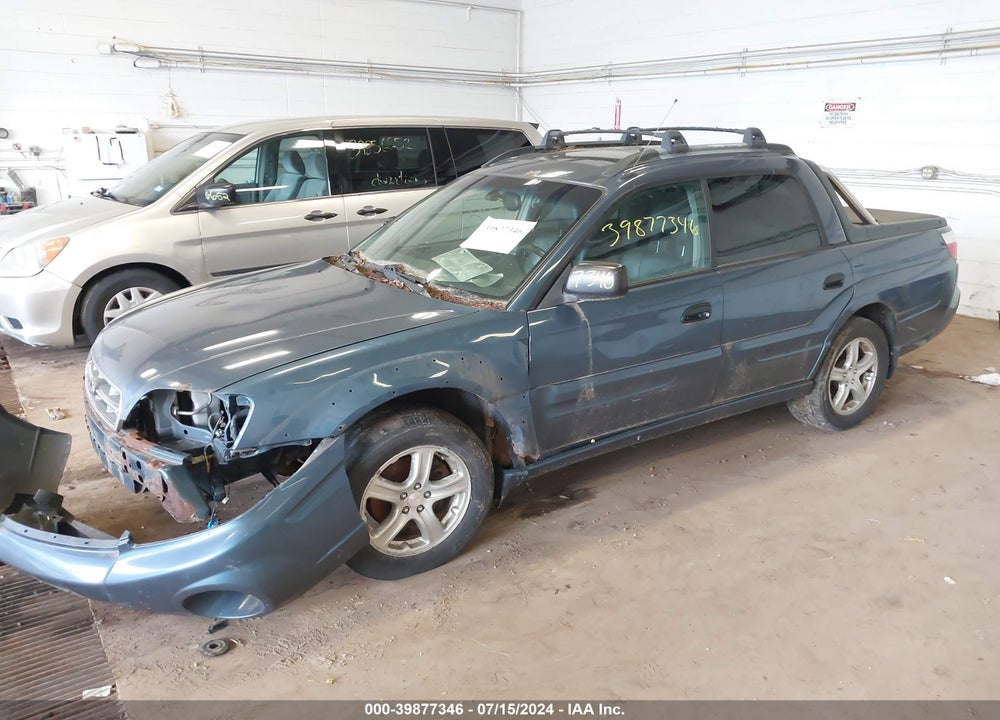2005 SUBARU BAJA SPORT VIN: 4S4BT62C957101803
