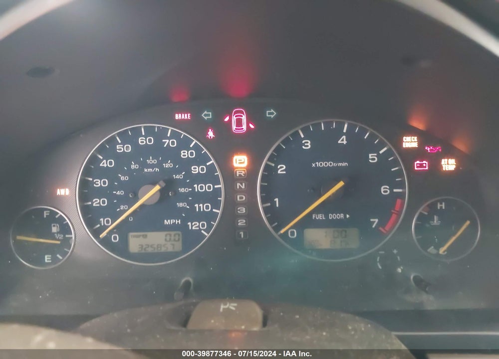 2005 SUBARU BAJA SPORT VIN: 4S4BT62C957101803