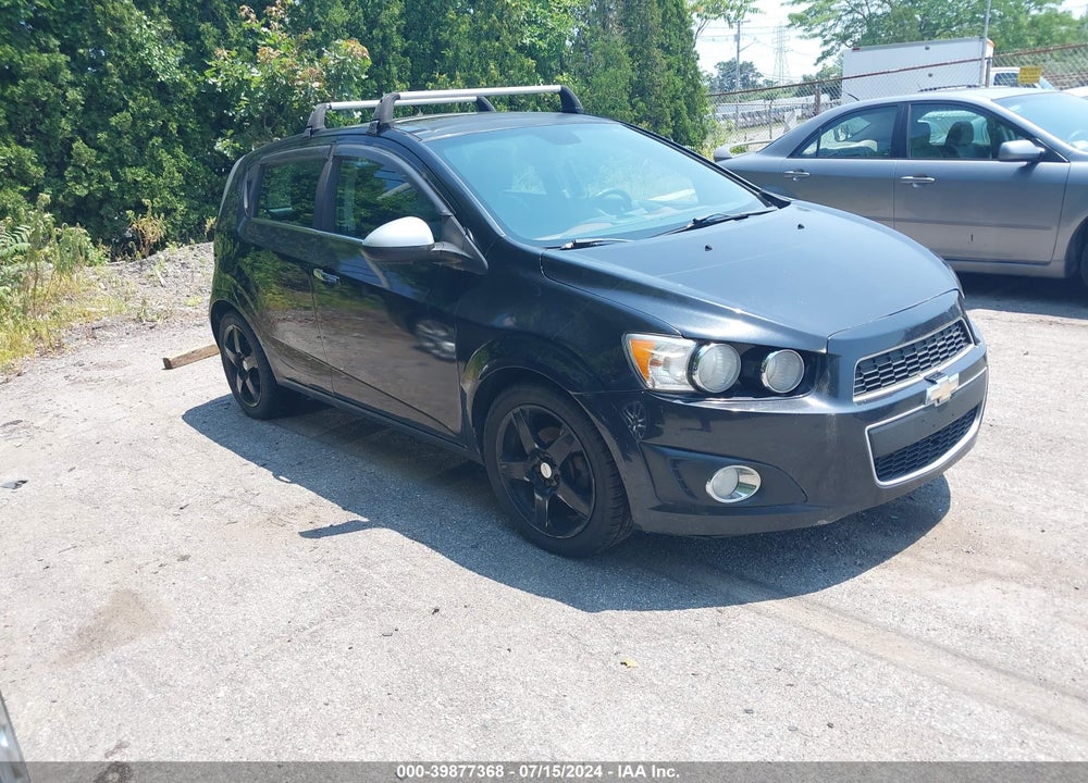 2013 CHEVROLET SONIC LTZ MANUAL VIN: 1G1JF6SB8D4158047
