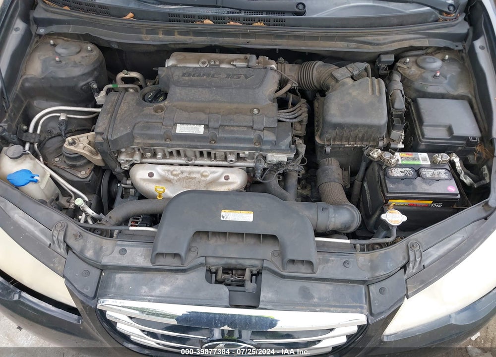 2010 HYUNDAI ELANTRA BLUE VIN: KMHDU4AD9AU111182