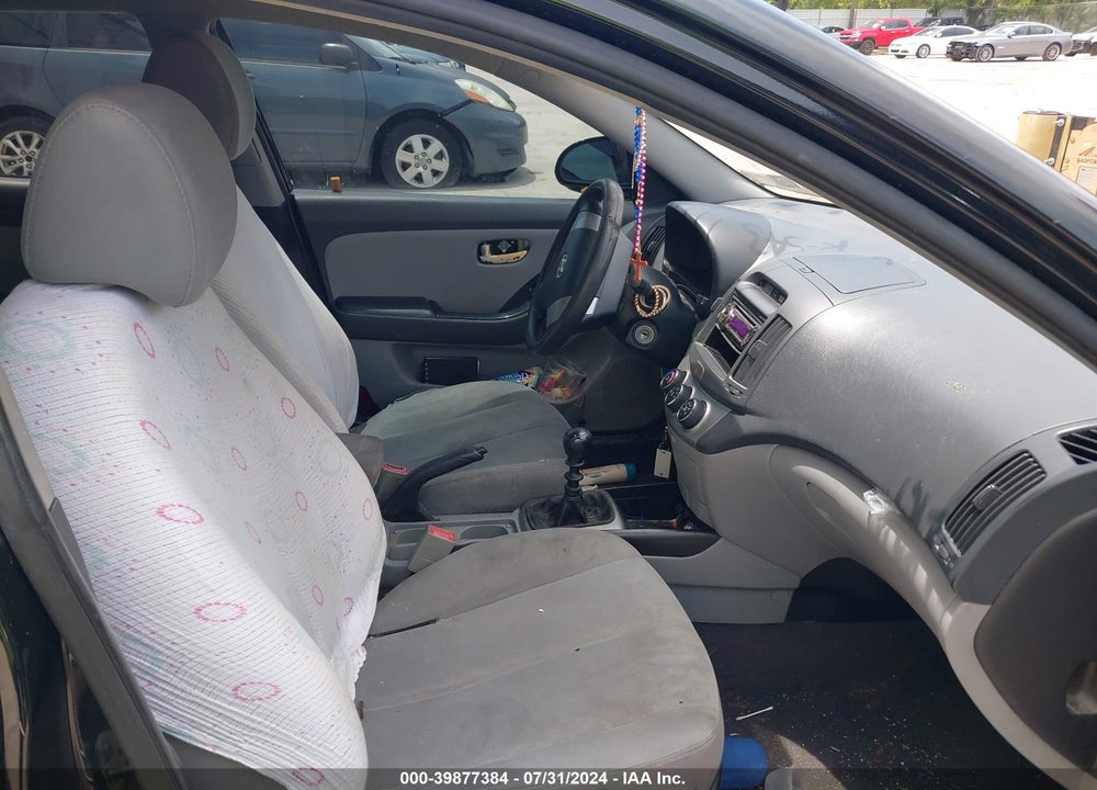 2010 HYUNDAI ELANTRA BLUE VIN: KMHDU4AD9AU111182