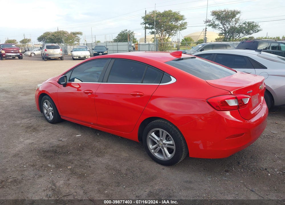2018 CHEVROLET CRUZE LT AUTO VIN: 1G1BE5SM1J7247486