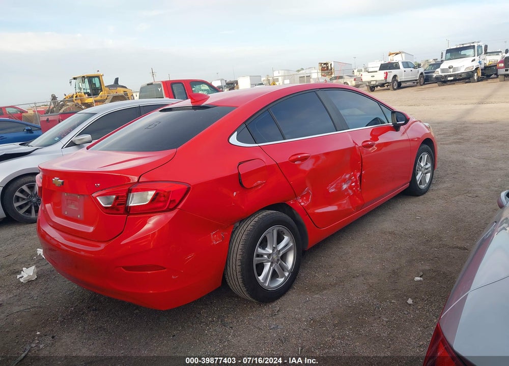 2018 CHEVROLET CRUZE LT AUTO VIN: 1G1BE5SM1J7247486