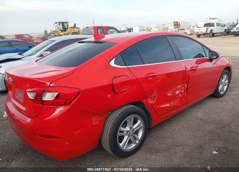 2018 CHEVROLET CRUZE LT AUTO VIN: 1G1BE5SM1J7247486