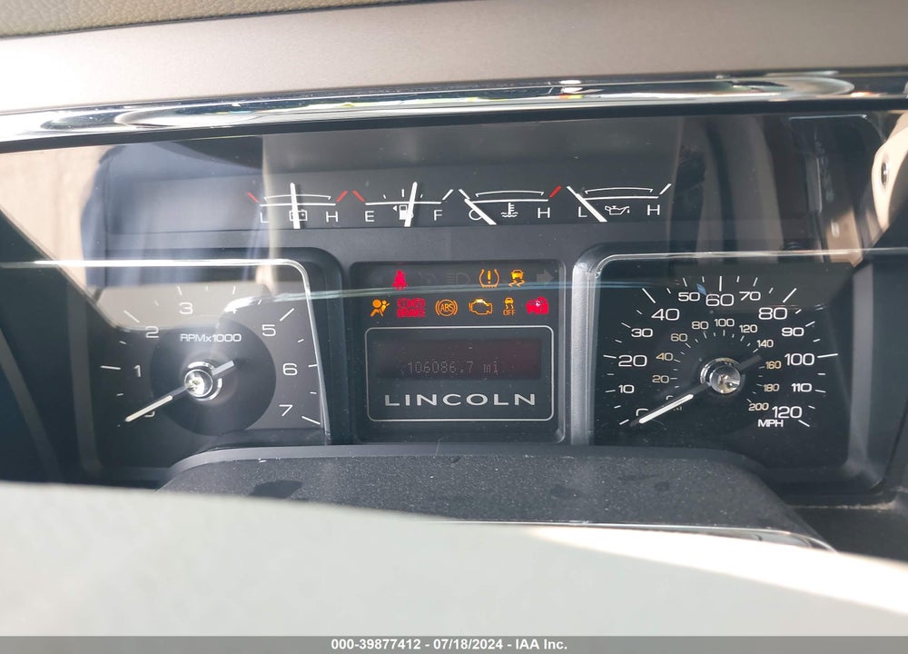 2014 LINCOLN NAVIGATOR L VIN: 5LMJJ3J56EEL06040
