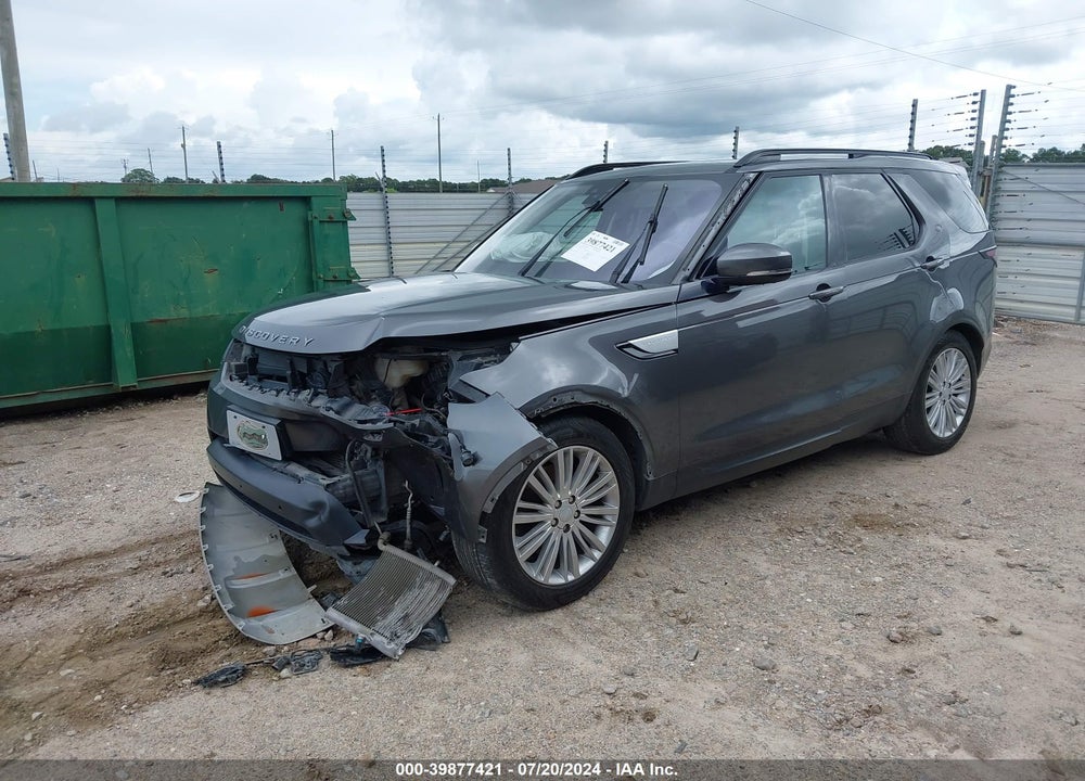 2017 LAND ROVER DISCOVERY HSE VIN: SALRRBBV1HA013243