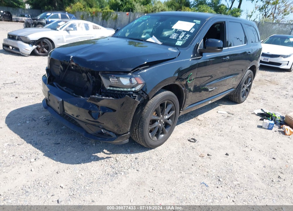 2019 DODGE DURANGO SXT AWD VIN: 1C4RDJAG7KC606278