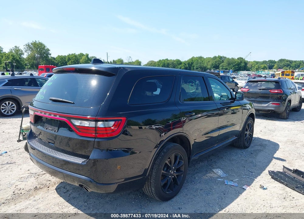2019 DODGE DURANGO SXT AWD VIN: 1C4RDJAG7KC606278