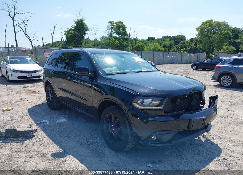2019 DODGE DURANGO SXT AWD VIN: 1C4RDJAG7KC606278