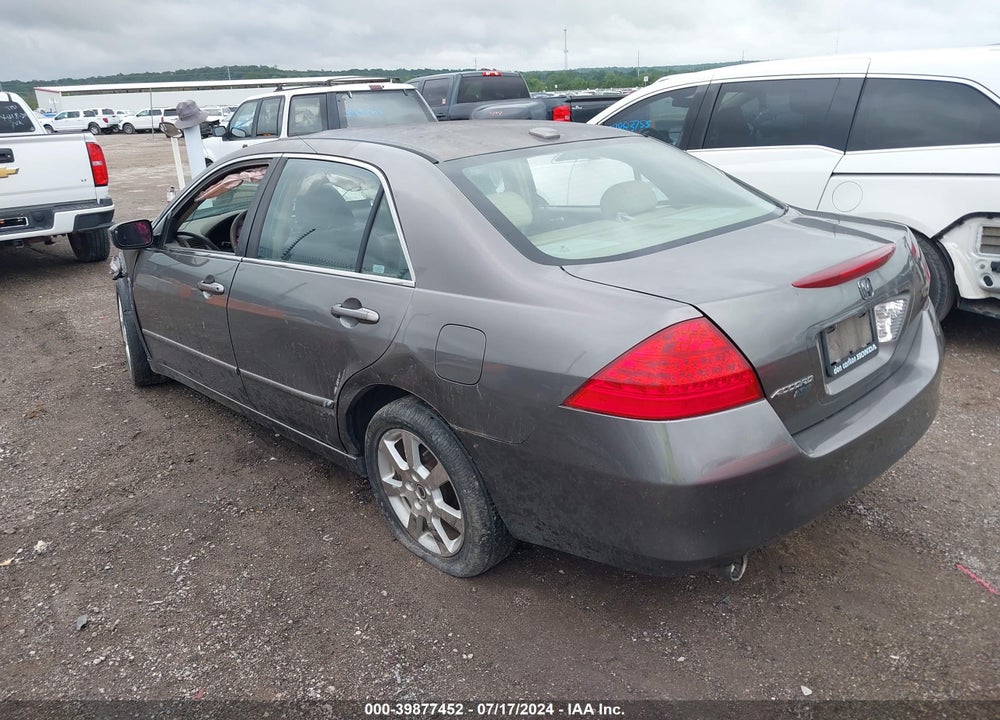2006 HONDA ACCORD SDN EX-L V6 WITH NAVI VIN: 1HGCM66826A048184