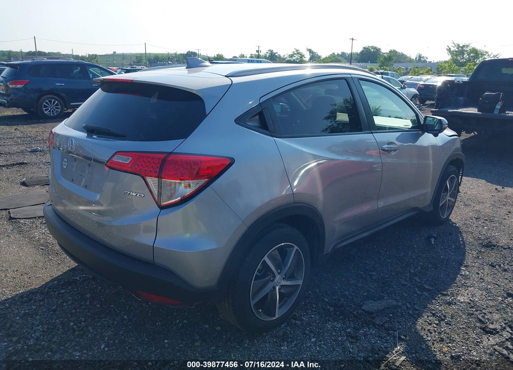 2022 HONDA HR-V AWD EX VIN: 3CZRU6H56NM752069