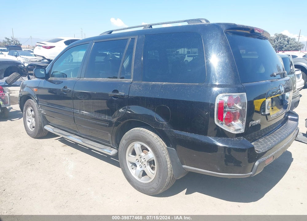 2006 HONDA PILOT EX-L VIN: 5FNYF28756B050479