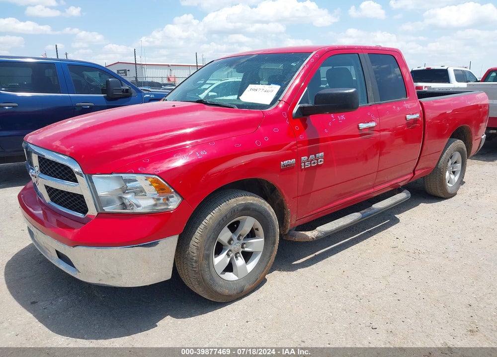 2016 RAM 1500 SLT VIN: 1C6RR6GT7GS326576