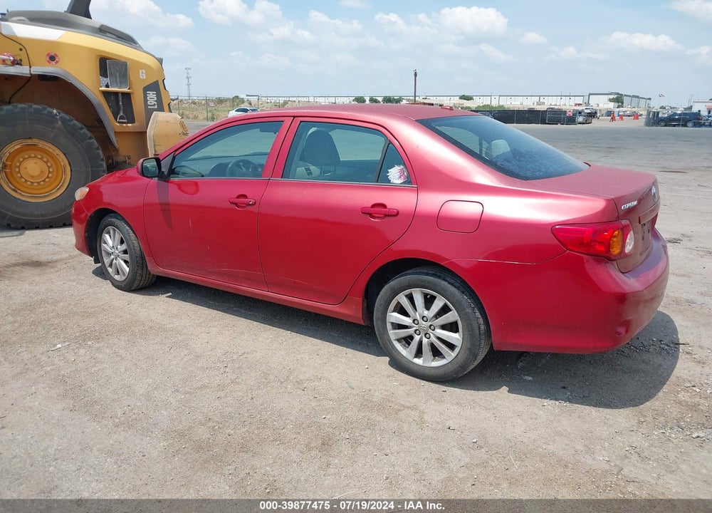 2009 TOYOTA COROLLA LE VIN: 1NXBU40E09Z034134