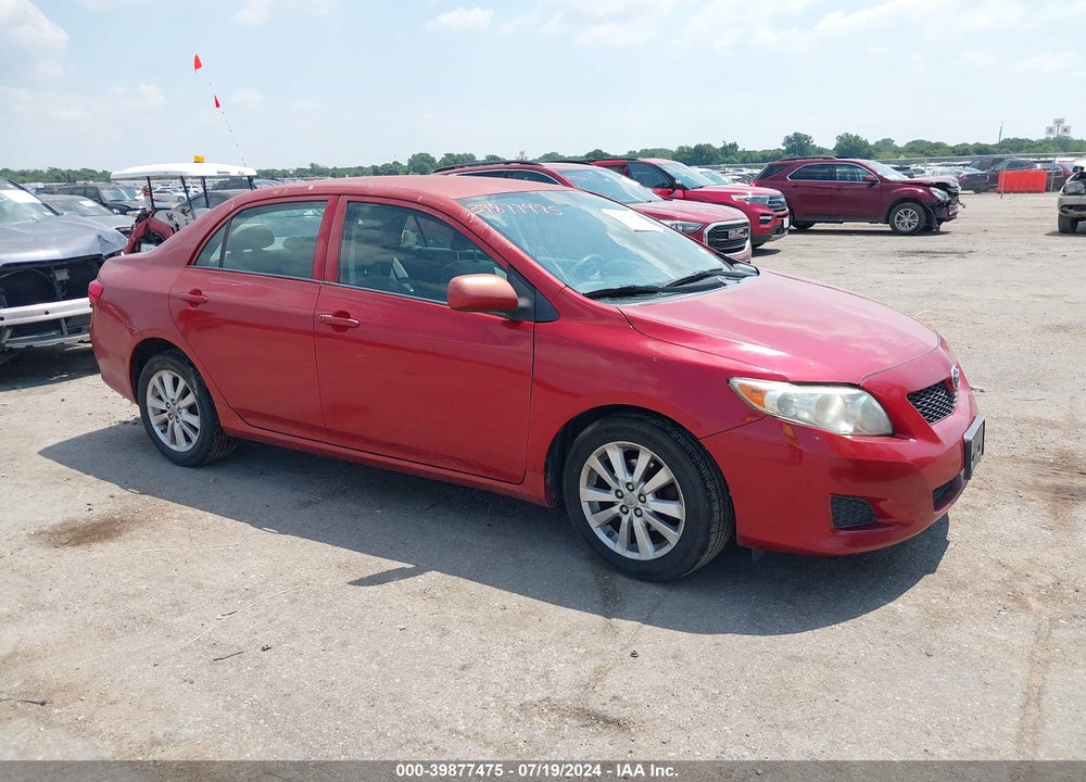 2009 TOYOTA COROLLA LE VIN: 1NXBU40E09Z034134