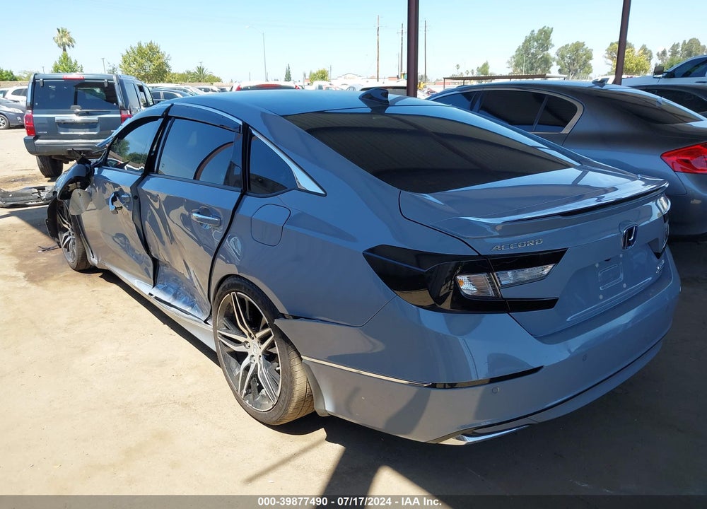2021 HONDA ACCORD HYBRID TOURING VIN: 1HGCV3F98MA021976