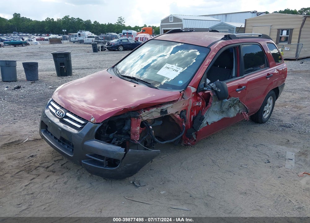 2007 KIA SPORTAGE LX VIN: KNDJF724977419011