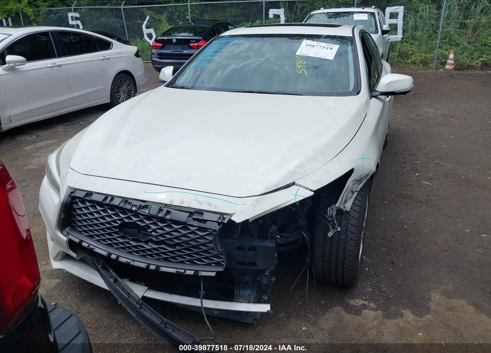 2018 INFINITI Q50 3.0T LUXE VIN: JN1EV7AR0JM443906