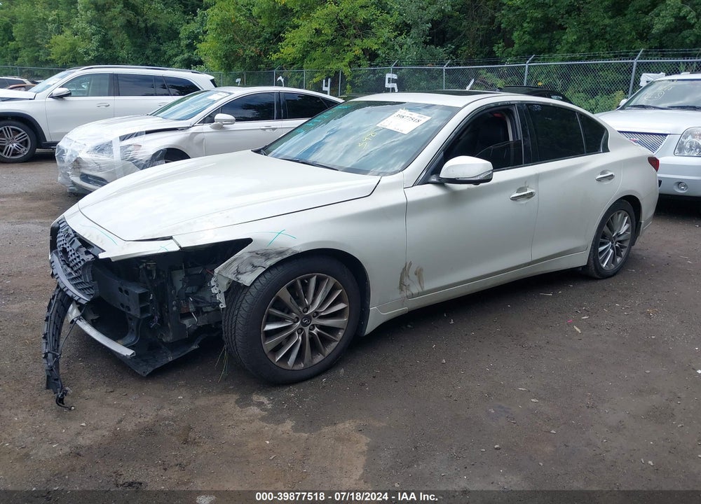 2018 INFINITI Q50 3.0T LUXE VIN: JN1EV7AR0JM443906