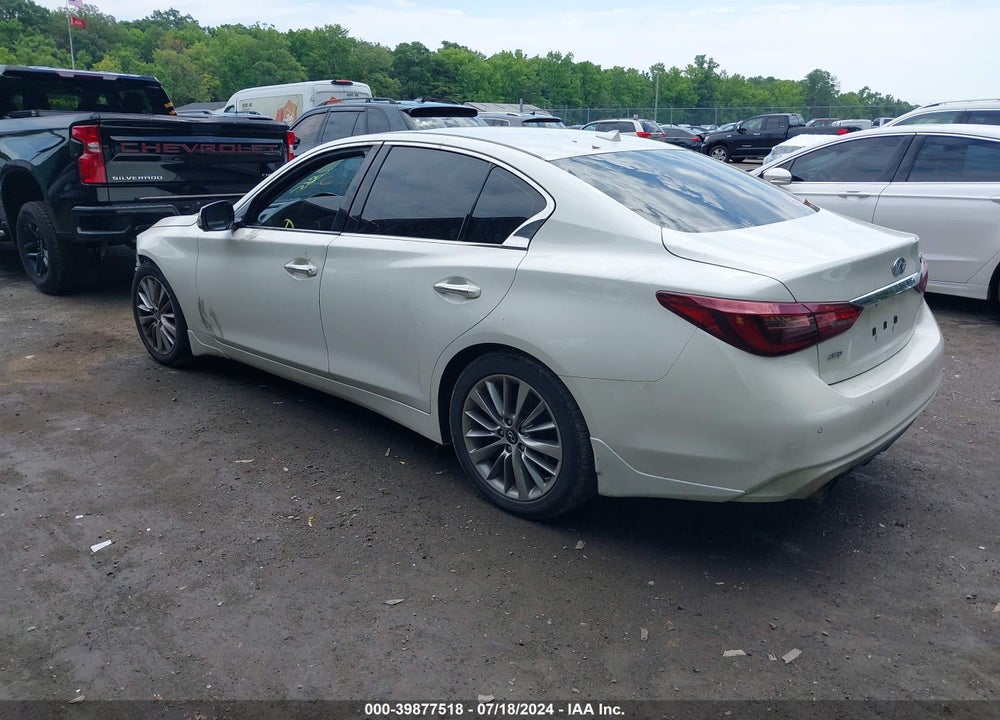 2018 INFINITI Q50 3.0T LUXE VIN: JN1EV7AR0JM443906