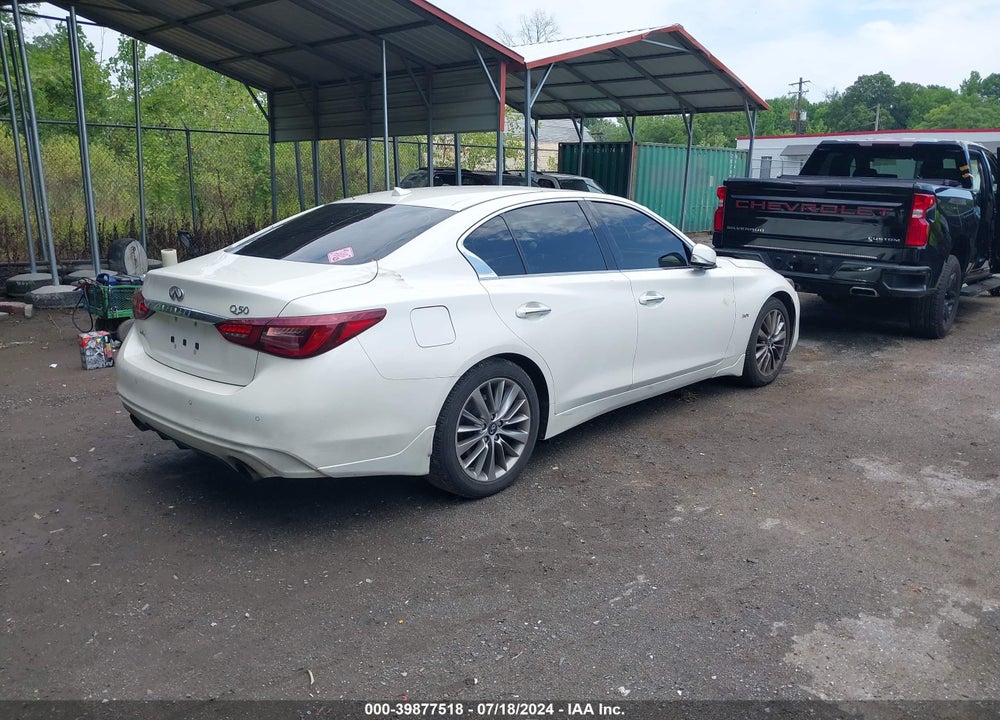 2018 INFINITI Q50 3.0T LUXE VIN: JN1EV7AR0JM443906