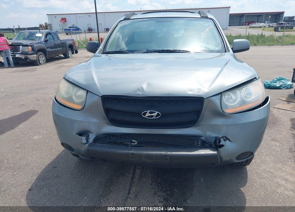 2008 HYUNDAI SANTA FE GLS VIN: 5NMSG73D98H172129