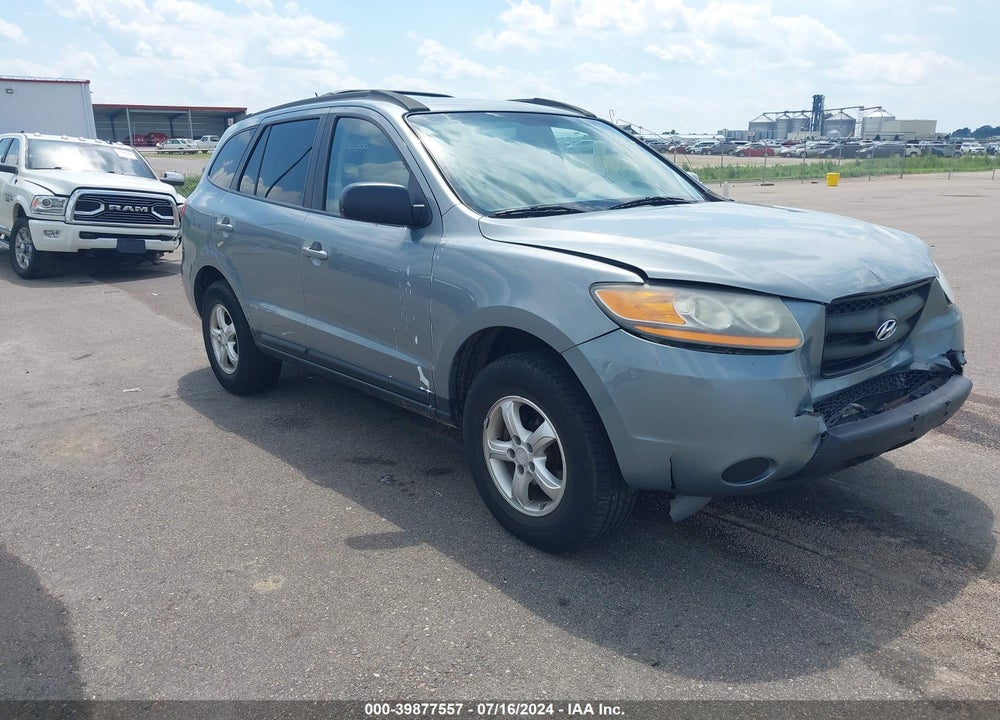 2008 HYUNDAI SANTA FE GLS VIN: 5NMSG73D98H172129