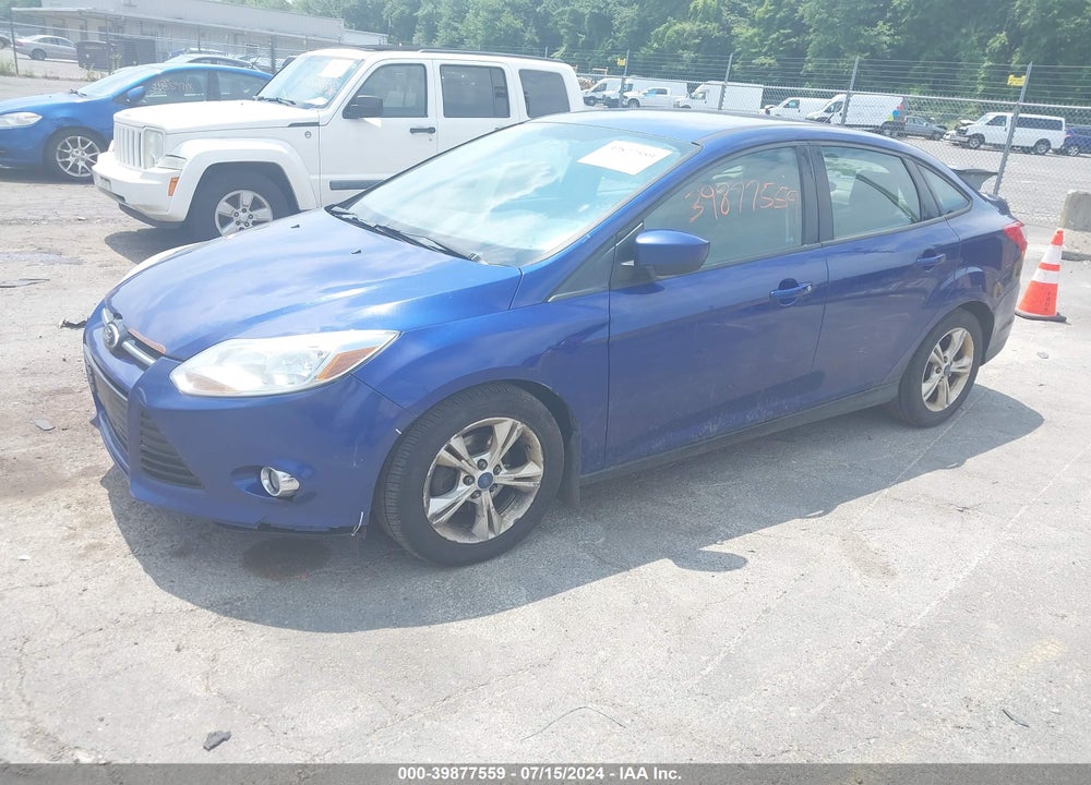 2012 FORD FOCUS SE VIN: 1FAHP3F2XCL441703