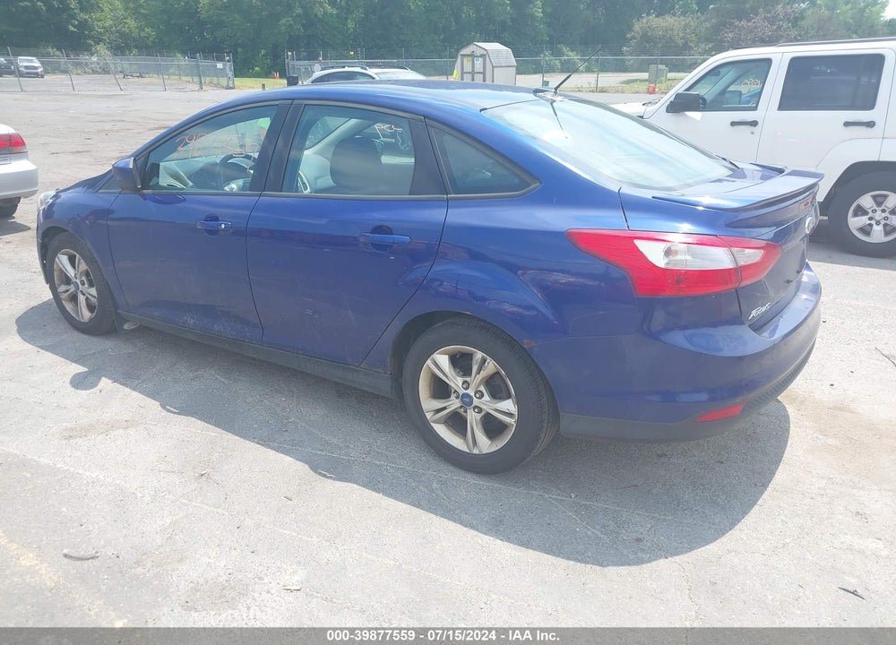 2012 FORD FOCUS SE VIN: 1FAHP3F2XCL441703