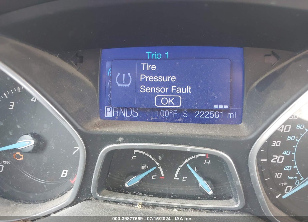 2012 FORD FOCUS SE VIN: 1FAHP3F2XCL441703
