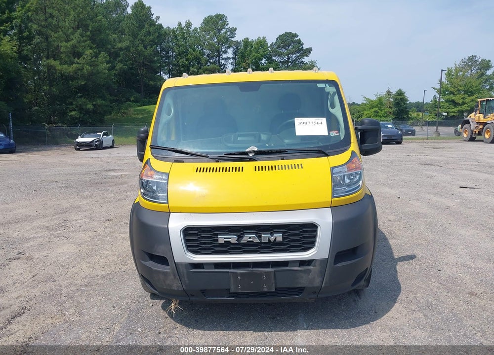 2022 RAM PROMASTER 1500 LOW ROOF 136 WB VIN: 3C6LRVAG8NE109548