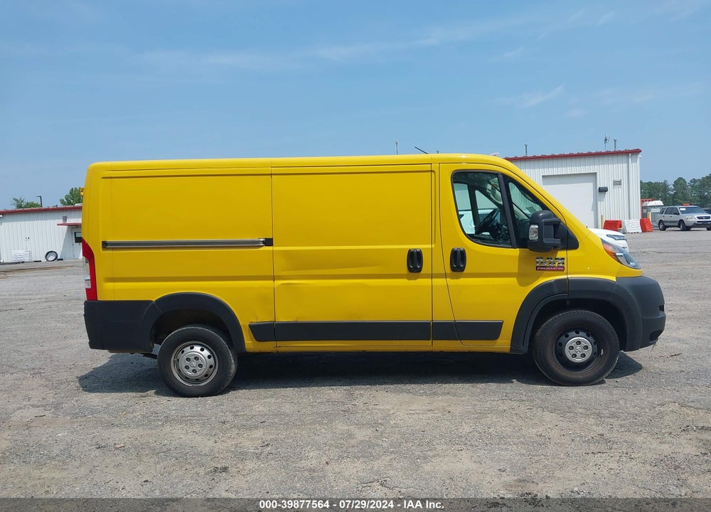 2022 RAM PROMASTER 1500 LOW ROOF 136 WB VIN: 3C6LRVAG8NE109548
