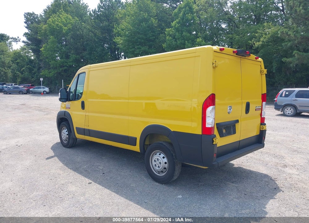 2022 RAM PROMASTER 1500 LOW ROOF 136 WB VIN: 3C6LRVAG8NE109548