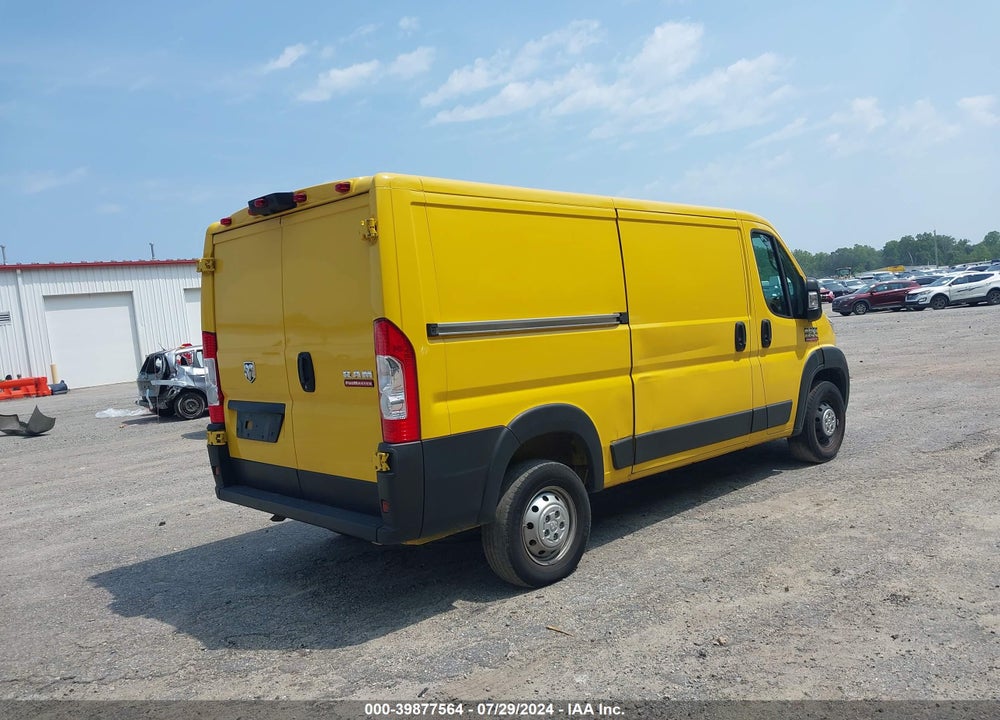 2022 RAM PROMASTER 1500 LOW ROOF 136 WB VIN: 3C6LRVAG8NE109548