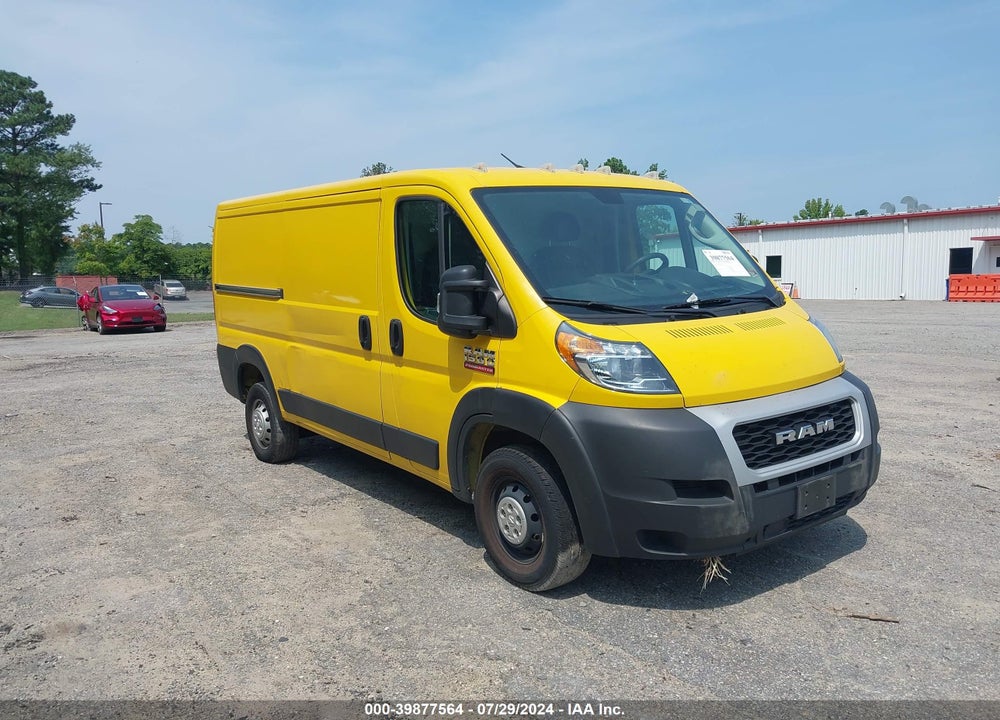 2022 RAM PROMASTER 1500 LOW ROOF 136 WB VIN: 3C6LRVAG8NE109548