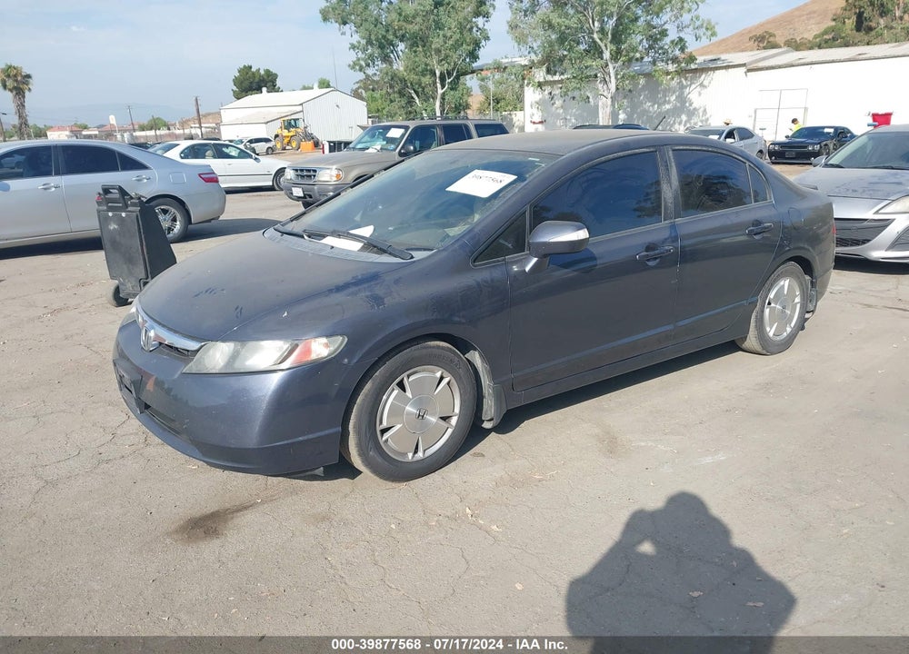2007 HONDA CIVIC HYBRID VIN: JHMFA36297S013103