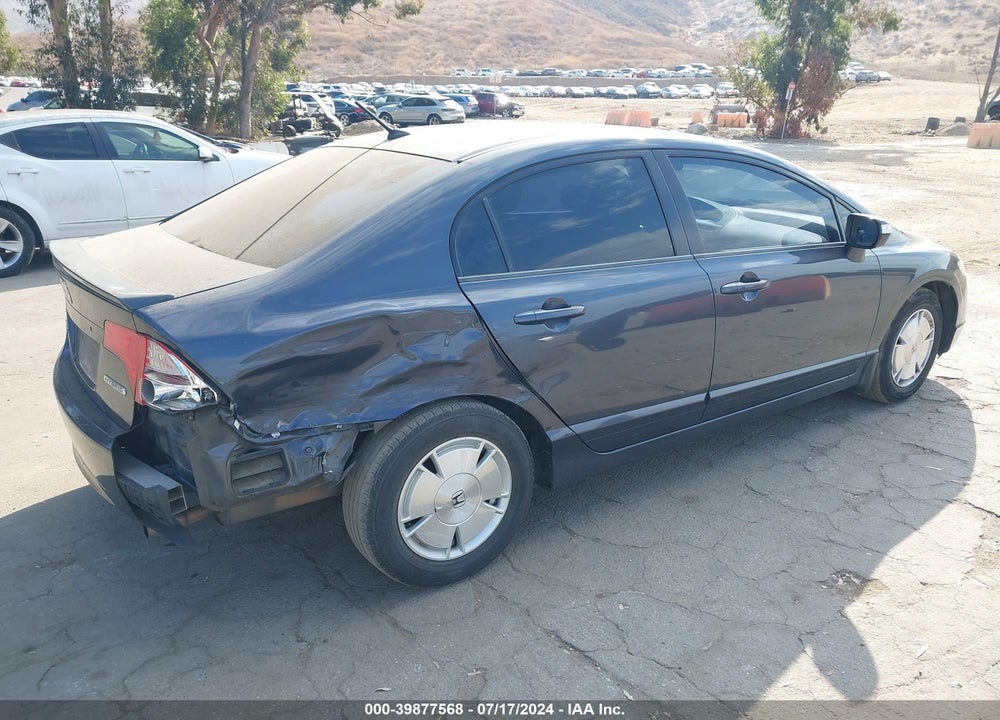 2007 HONDA CIVIC HYBRID VIN: JHMFA36297S013103