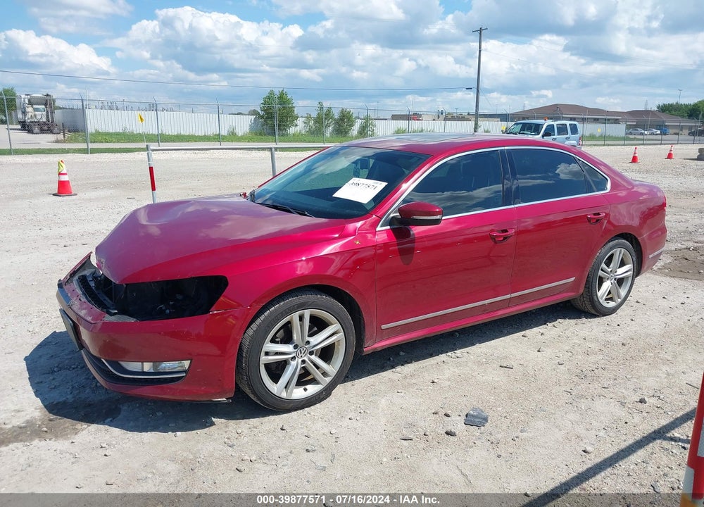 2015 VOLKSWAGEN PASSAT 2.0L TDI SEL PREMIUM VIN: 1VWCV7A36FC061891