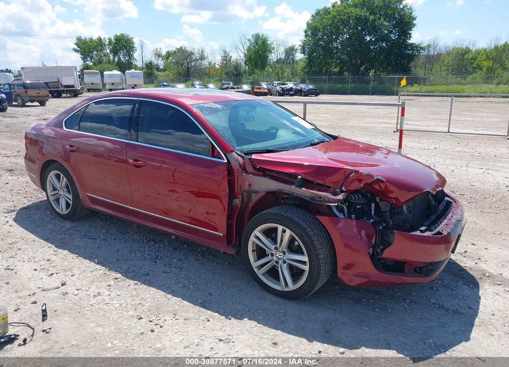 2015 VOLKSWAGEN PASSAT 2.0L TDI SEL PREMIUM VIN: 1VWCV7A36FC061891
